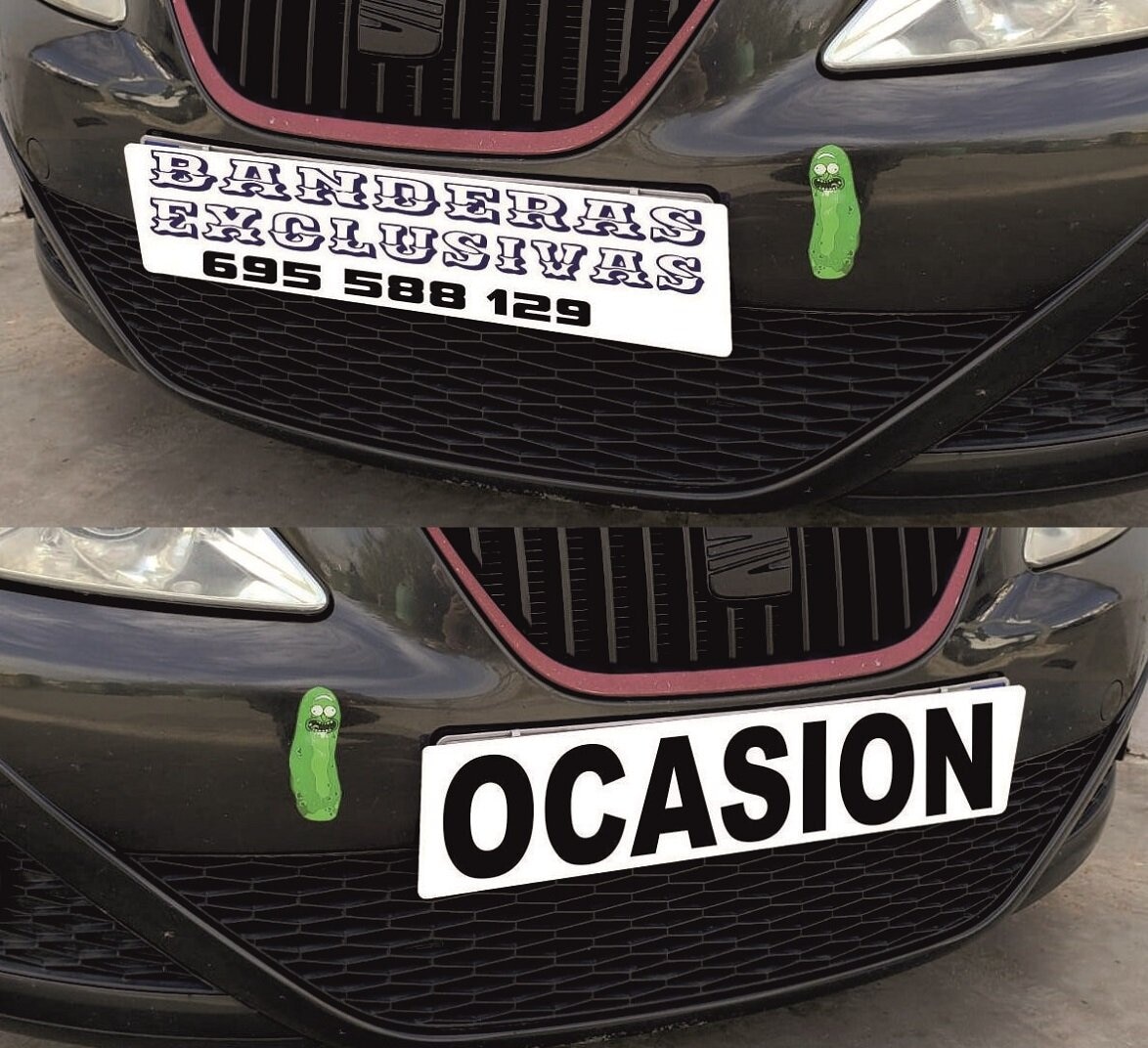 imagen de tapa matriculas estándar y personalizados