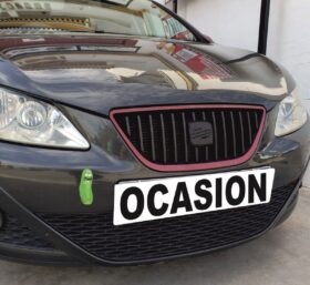 tapa matricula en exposicion