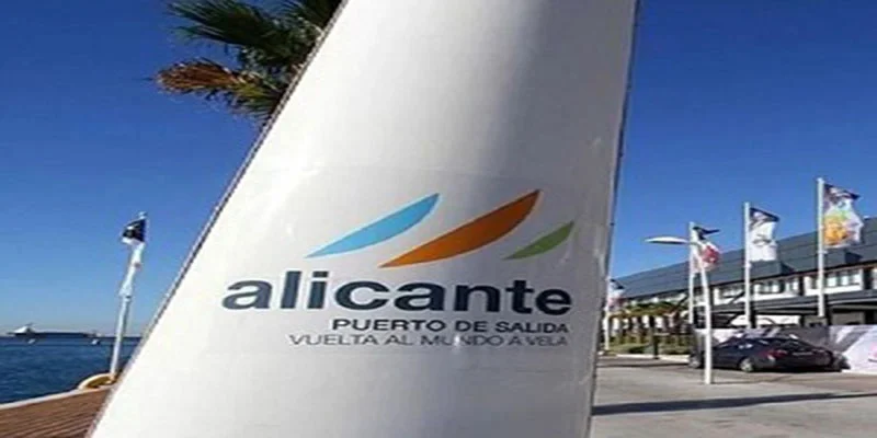 Mástil de fibra de vidrio en la volvo ocean race